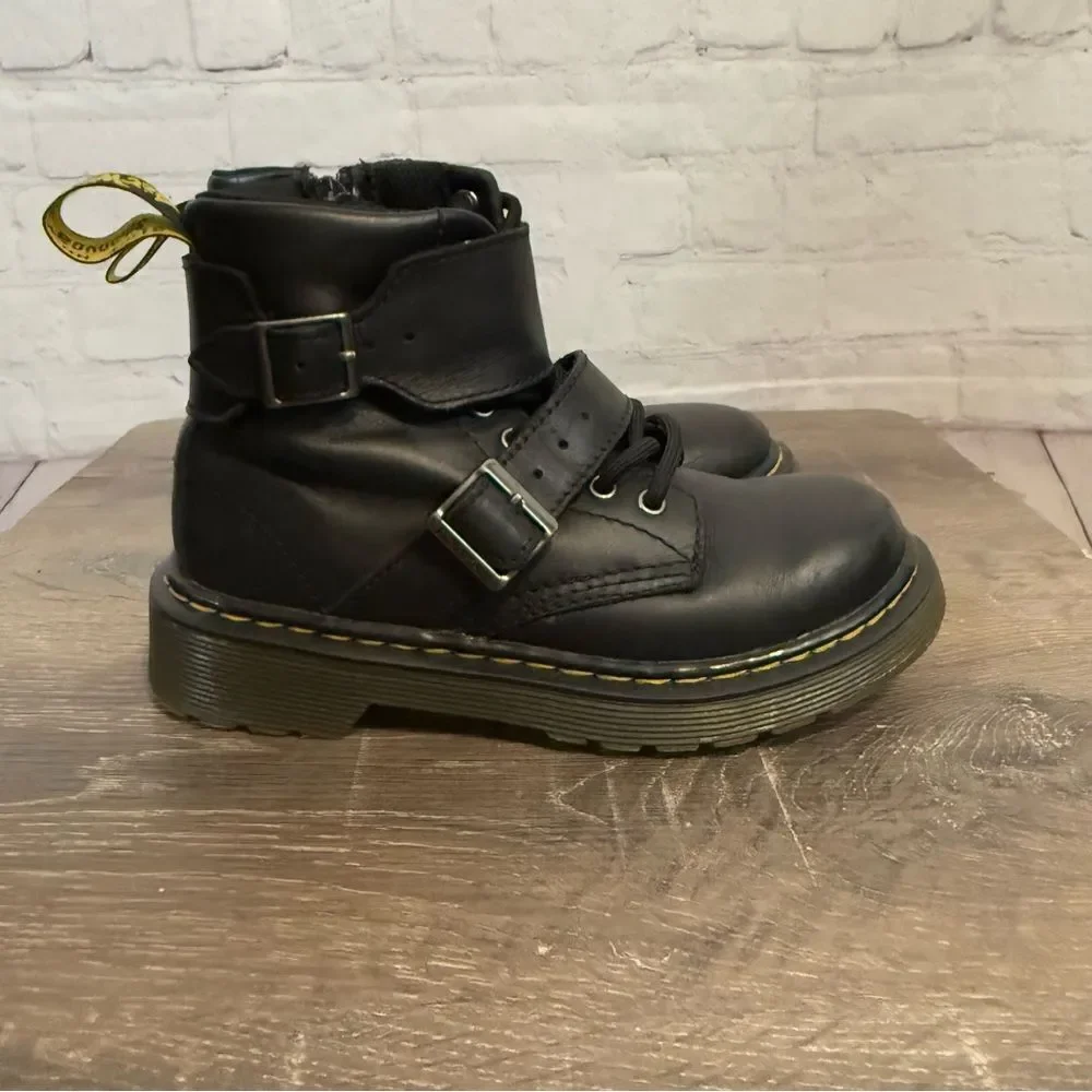 Dr Marten Youth 1460 Joska Black size 13